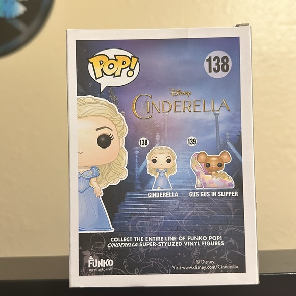 Cinderella Funko Pop from Disney’s Live Action Remake - Picture 3 of 3